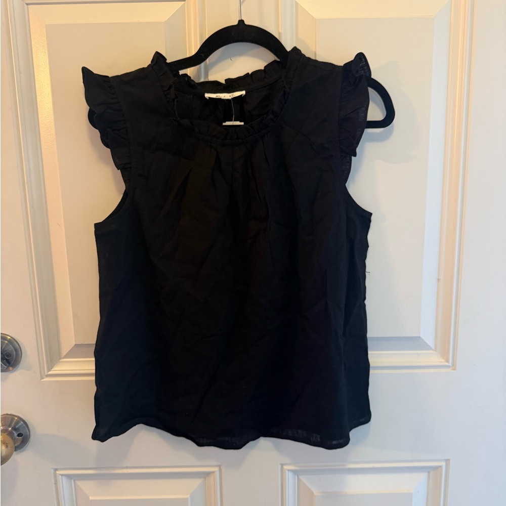 Monday Fun Heidi Flutter Blouse - S